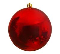 Amicasa Christmas Tree Ball Red (1Pc-20Cm)