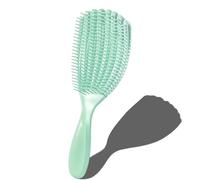 AmiCera Detangling Hair Brush, Curly Hair Brush, Vented Styling Brush for Wet & Dry - Eliminates Tangles, Anti Static, Reduces Breakage,Bounce Curl Hairbrush for Women Girls,Daily Beauty (Green)