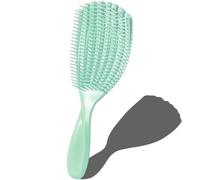 AmiCera Detangling Hair Brush, Curly Hair Brush, Vented Styling Brush for Wet & Dry - Eliminates Tangles, Anti Static, Reduces Breakage,Bounce Hairbrush for Women Girls,Daily Beauty (Green, Big)