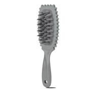 AmiCera Scalp Massager Shampoo Brush, Head Scrubber for Dandruff Removal and Hair Growth, Exfoliator with Soft Silicon, Wet Dry Shower Brush Scalp Scrub Stuff, Grey