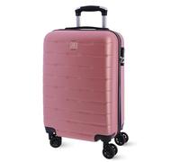 AMICHI - Hand Luggage Trolley 55 x 40 x 20 cm | Ryanair Hand Luggage Suitcase | Medium Hard Case | Cabin Trolley, Pink, S, Cabin Suitcase
