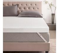 AMICLIBER 3 Inch Queen Gel Memory Foam Mattress Topper, Cooling Bed Topper with Removable Cover, Soft & Pain Relief & Breathable, CertiPUR-US & Oeko-Tex Certified