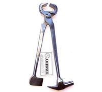 Amidale FARRIER POCKET MULTI PULL OFF NIPPER FARRIER HAMMER BUFFER SHOE PULLER