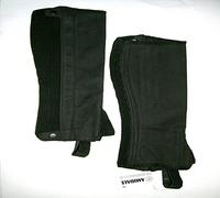 AMIDALE Half Chaps Horse Riding Equestrian Black Amara BNWT (SMALL)