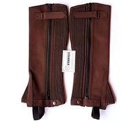 Amidale Half Chaps Horse Riding Equestrian Brown Amara Small
