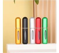 Amie Louise Beauty Supplies 5PCS 5ml Perfume Atomiser Refillable Bottles Portable Mini Spray Travel Bottle Easy to Refill Empty Atomizer Bottle for Purse Handbag Pocket Luggage