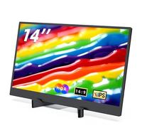 Amieipo Portable Laptop Computer Display, 1080P 14-inch Ultra-Thin Travel Display, with Stand, USB Type C Port, Suitable for laptops, PCs, Mobile Phones, PS, Xbox, Switch as an External Display