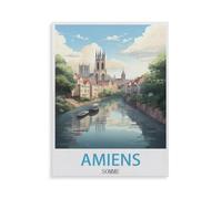 Amiens (Somme, France)，Jigsaw Puzzles for Adults 1000 Piece Challenging Game Toys, Impossible Puzzle,1000 Piece Jigsaw Puzzles for Adults Family Decoration Puzzle（38x26cm）-GQ75