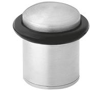 Amig - 18/8 Stainless Steel Door Stopper for Passage Doors, Includes Fixings | Door Locks - Prevents Bumps and Protects The Wall