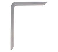Amig 21117 Stand - Angle - Door - Square, Silver, 350 x 200 mm
