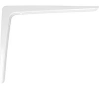 Amig 7259 - Angle Model 4, Bracket in Aluminium, Finish: White, Dimensions: 200 x 150 mm, Max Recommended Weight: 45 kg