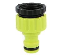 Amig - Adapter and Reducer for Hose Tap Union - 1/2" and 3/4" - Quick and Easy Connection for Water Hoses - ABS Plastic - Pistachio Green