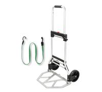Amig - Aluminium folding trolley - Capacity 80 kg - Sturdy and practical - Wheels Ø17 cm - Ideal for moving and loading - Mod. 60