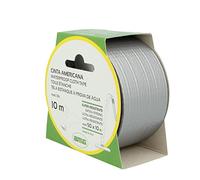 Amig - Grey American Tape Mod. 516 Extra Strong Waterproof for Indoor and Outdoor Use, Perfect for DIY and Repairing Measures 10m x 50mm