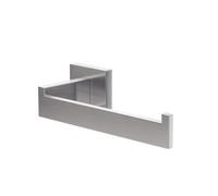 Amig - Bathroom toilet roll holder Mod. Isla-3 | Wall-mounted toilet paper holder Screws included | 165 x 75 x 55 mm | Stainless steel | Matt silver