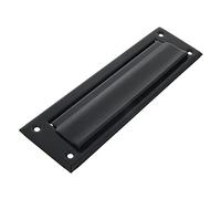 Amig - Letter Letter Box | for Indoor and Outdoor Walls or Doors | Steel Letter Collector | Measures 254 x 73 cm | Mouth Measurements: 198 x 48 mm | Black