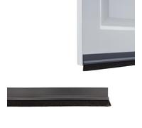 Amig - Brush Draught Excluder | Energy-Saving Seal | Insect & Dust Blocker | Easy Install, Black, 1 m, Polyvinyl Chloride