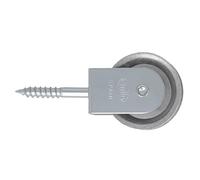 Amig - Clothesline Pulley - Steel Pulley with Metal Sheave - Strong and Easy to Install - 39 mm - Steel - Silver