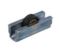 Amig - COR20 Window Bearing | Sliding Window Roller with Metal Housing & Ball Bearings | Smooth & Light Sliding | Easy Installation | Aluminium, 40x12 mm, Aluminium