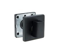 Amig - Crutch for Square Rosette Handles - Mod. 10RX - 53 x 53 cm - Square 6 mm - Elegant and Simple Design - Black Stainless Steel