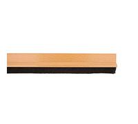 Amig - Door Draught Excluder | Energy Efficient | Insect & Dust Prevention | Easy 2-Min Installation | Foot Controlled Door Stop Compatible | Oak | 1 M | Polyvinyl Chloride