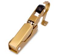 Amig - Door Retainer | Hydraulic Door Closer | Made of Aluminium | Dimensions: 108 x 32 mm | Ideal as a Brake, Stop or Door Buffer | Colour: Gold | Maximum Weight 40 kg