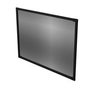 Amig - Extendable Mosquito Net for Window - 70 x 50 cm - Black Aluminum Frame - Gray Fiberglass Mesh - Adjustable - Tool-Free Installation - Mod. ME01