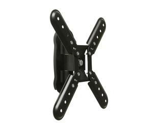 Amig - Fixed Wall Mount for TVs up to 37 Inches - Maximum Weight 30 kg | Made of Black Steel | Suitable for LED, LCD, Plasma TV Screens