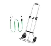 Amig - Folding Aluminium Wheelbarrow - Capacity 45 kg - Compact and Lightweight - Wheels Ø14 cm- Transport and Moving-Mod. 50