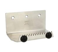 Amig - Foot Pedal for Heavy Doors Mod.2 | Contactless Stainless Steel Opener for Easy Hands-Free Opening | Ideal for Homes, Portals or Stores | 121 x 81 x 3 mm | Silver