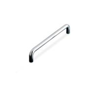 Amig - Furniture Handle - Zamak - Brushed Nickel - Ø8 X 96 mm - Robust and Durable - Easy Installation - Modern and Elegant