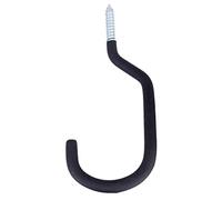 amig - Garage and Garden Tool Hanger Hook - Bracket for screwing on Wall or Ceiling - Steel - Non-Slip Rubber Coating - Load Capacity: 25 kg