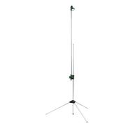 Amig - Garden Shower - with Tripod and Adjustable Height - 1.35 to 2.35 m - Adjustable Water Flow - Spray Head - Ideal for Swimming Pools or Terraces - Aluminium and ABS Plastic - Pistachio Green