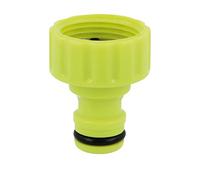 Amig - Hose Fitting Adapter - 3/4" - Quick and Easy Connection for Garden Water Hoses - ABS Plastic - Pistachio Green