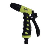 Amig - Irrigation Gun | Adjustable | 150 mm | Easily Adjustable Flow Rate | Locking Lever for More Comfort | ABS Plastic and Rubber | Pistachio Green and Black