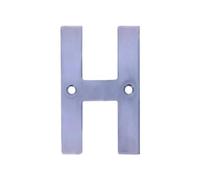 Amig Letter H-4 Stainless 18/8 Display