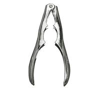 Amig - Lever Seafood Nutcracker | Mod.1 | for Opening Dried Fruits, Legs, Shells or Seafood Tongs | Steel Opener with 2 Serrated Clogs | Secure Grip