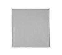 Amig - Magnetic Mosquito Net for Window - 130 x 150 cm - White PVC Frame - Gray Fiberglass Mesh - Trimmable and Adjustable - Mod. MM02