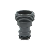 Amig Male Adaptor for Tap Union with Hose, 3/4 Inch, Quick and Easy Connection for Water Pipes, ABS Plastic and Rubber, Grey R03