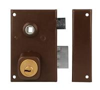 Amig Model 75N Hinged Lock, Brown, 72 x 112 mm