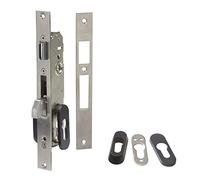 Amig - Mortice Lock for Metal Carpentry Mod. 770 | 30 mm | 13.2 mm Europrofile Cylinder | Reversible Handle and Toggle Clasp | Stainless Steel