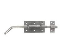 Amig - Overlap Pin for Doors Mod.320 | Security Latch for Horizontal or Vertical | Stainless Steel | Measurements: 250 x 67 mm | Includes Coach Screws