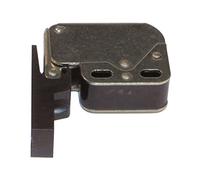 Amig - Pack of 2 Couples with Spring Mod.30 in Black Finish - Concealed Lock for Doors of Cabinets and Furniture of Home or Office - Measures: 28 x 35 mm - Fixing Screws Included