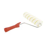 Amig - Perlon Special Drip Roller Mod. 4310 | 220 mm | with Metal Ferrule and Zinc Plated Steel Rod | Smooth Surfaces and Plastic Paint