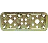 Amig Plate 500-120 x 50 Zinc Plated