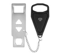 Amig - Portable Door Lock - Easy No-Hole Installation - Extra Protection for Home, Hotel, Bedroom - Latch Lock - Anti-Theft Latch Bolt