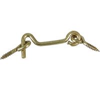 Amig - Retaining Gold Mod. 5 with 2 Brass Finish Blinds for Shutters · Diameter 4 x 100 mm | Anti-Shock and Break Safety Lock for Windows