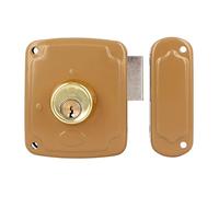 Amig 72PU 72 PU Lock, Gold, 80 x 95 mm