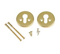 Amig - Rundes Schlüssel-Set für Schlösser mit Europrofil-Zylindern, Mod. 25 AT, Ø 59 mm, mit 4 Spangen und Diebstahlsicherungen, verchromter Stahl, silberfarben