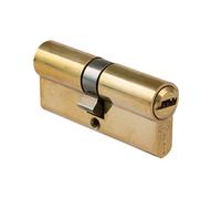Amig - Security Cylinder - Door Lock - Long cam - Anti-Drill System - Includes 5 Keys - Silver - Size: 100 (50-50 mm)
